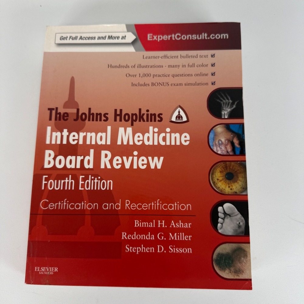 Johns Hopkins Internal Medicine Board Review FOURTH EDITION NEW‎ CODE